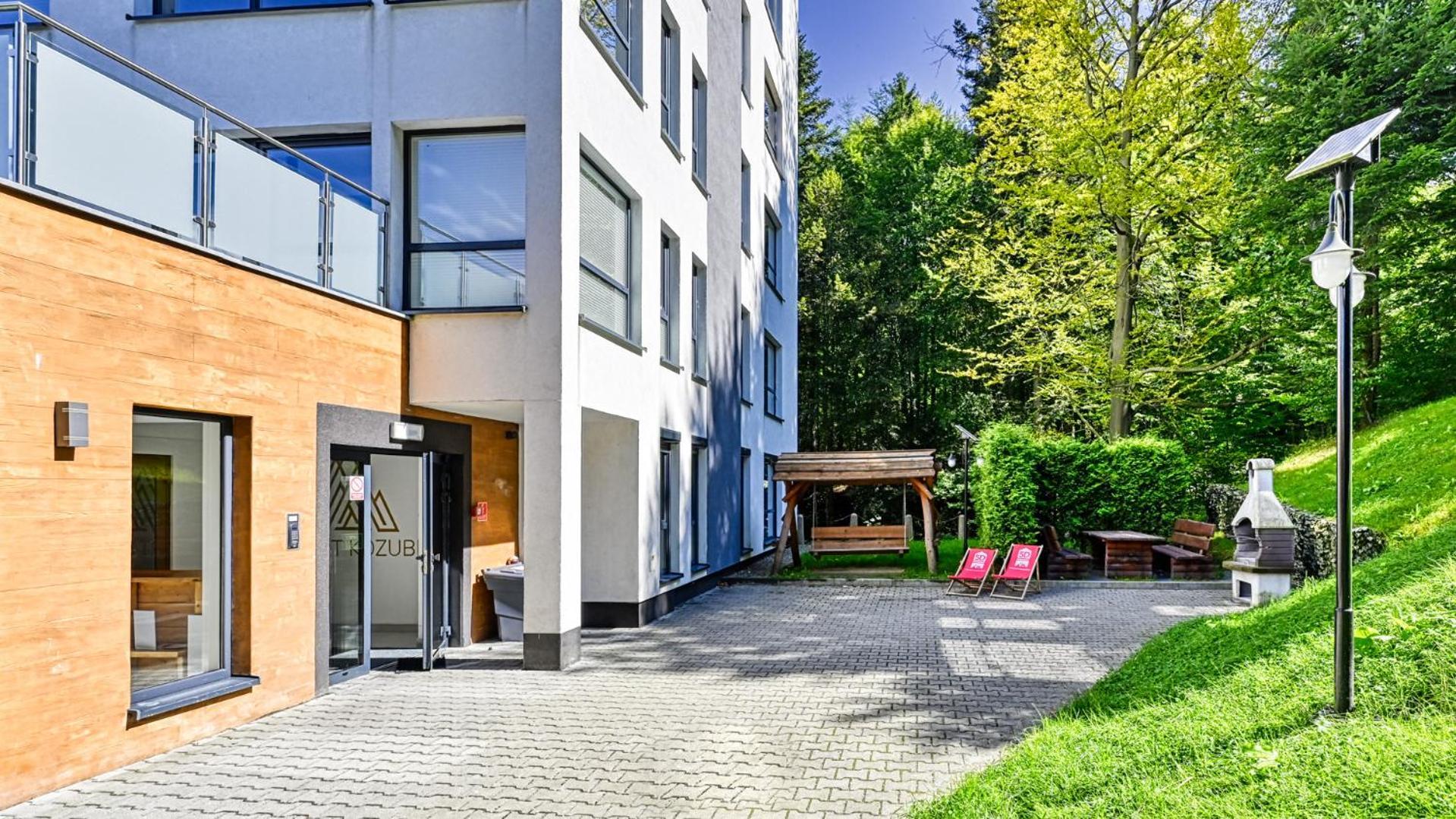 Apartament Spa 04 Resort Kozubnik Blisko Szczyrk - 5D Apartamenty Porąbka Eksteriør bilde